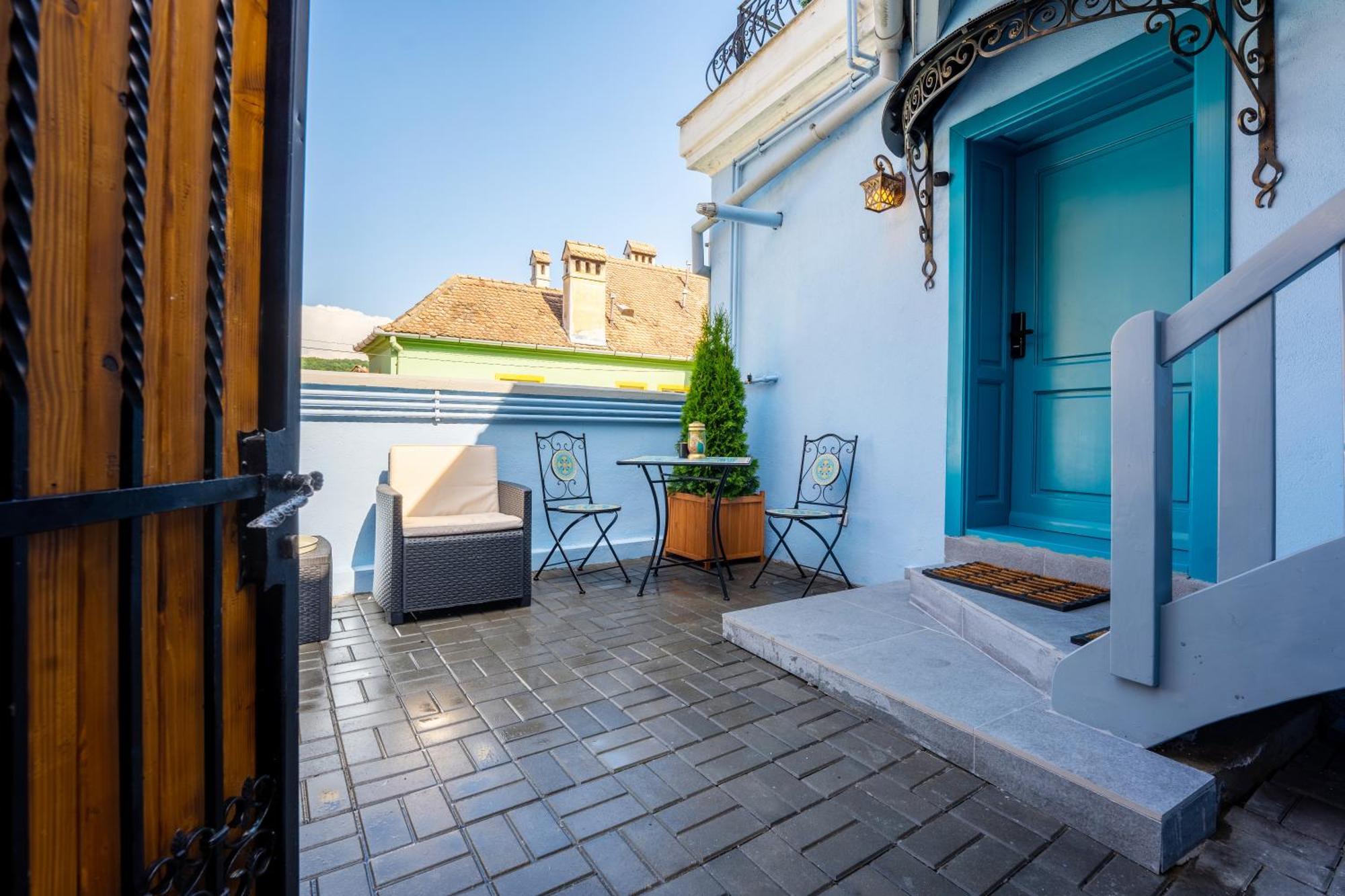 דירות Blue House Citadel Elite סיגישוארה מראה חיצוני תמונה