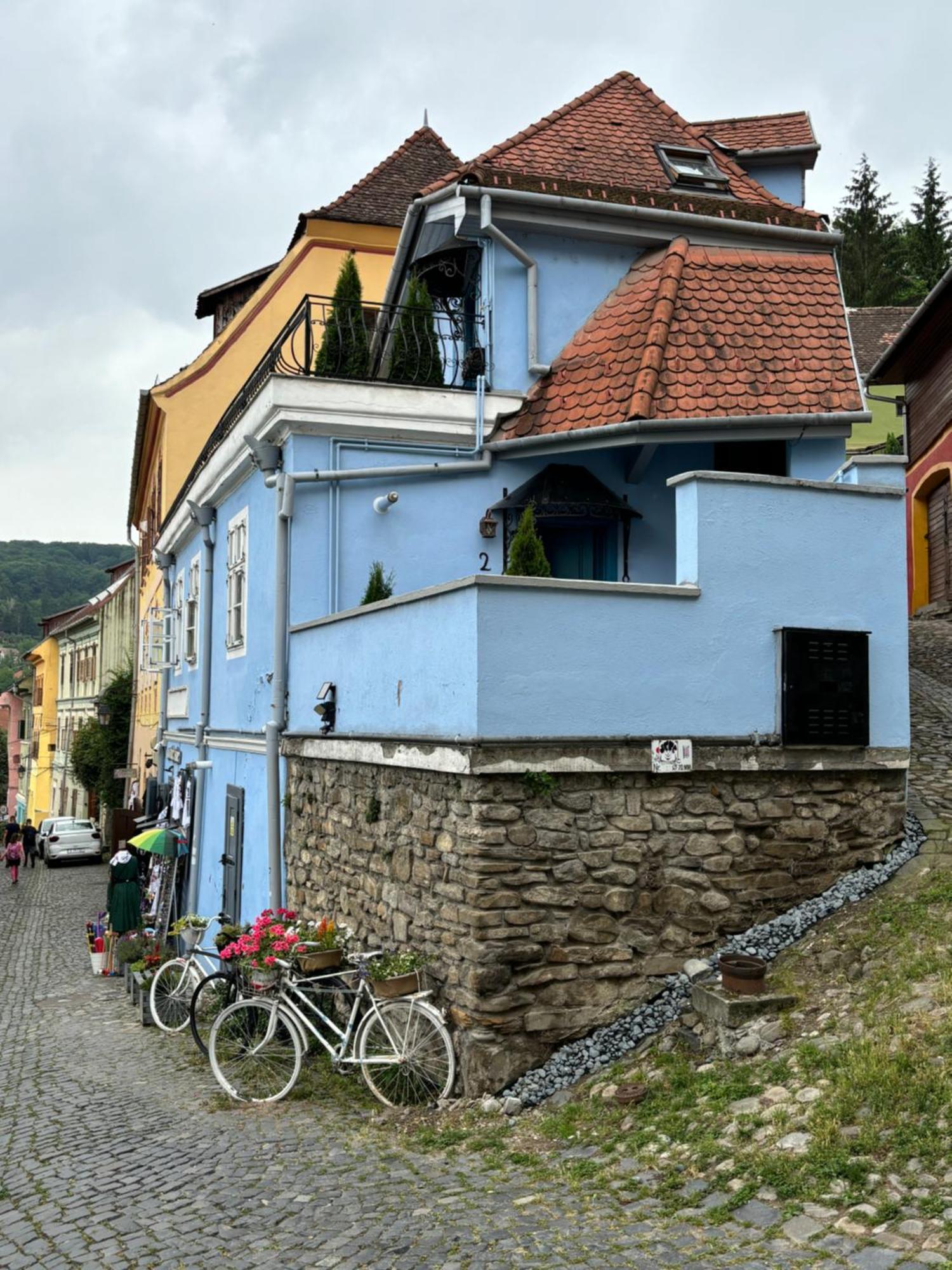 דירות Blue House Citadel Elite סיגישוארה מראה חיצוני תמונה