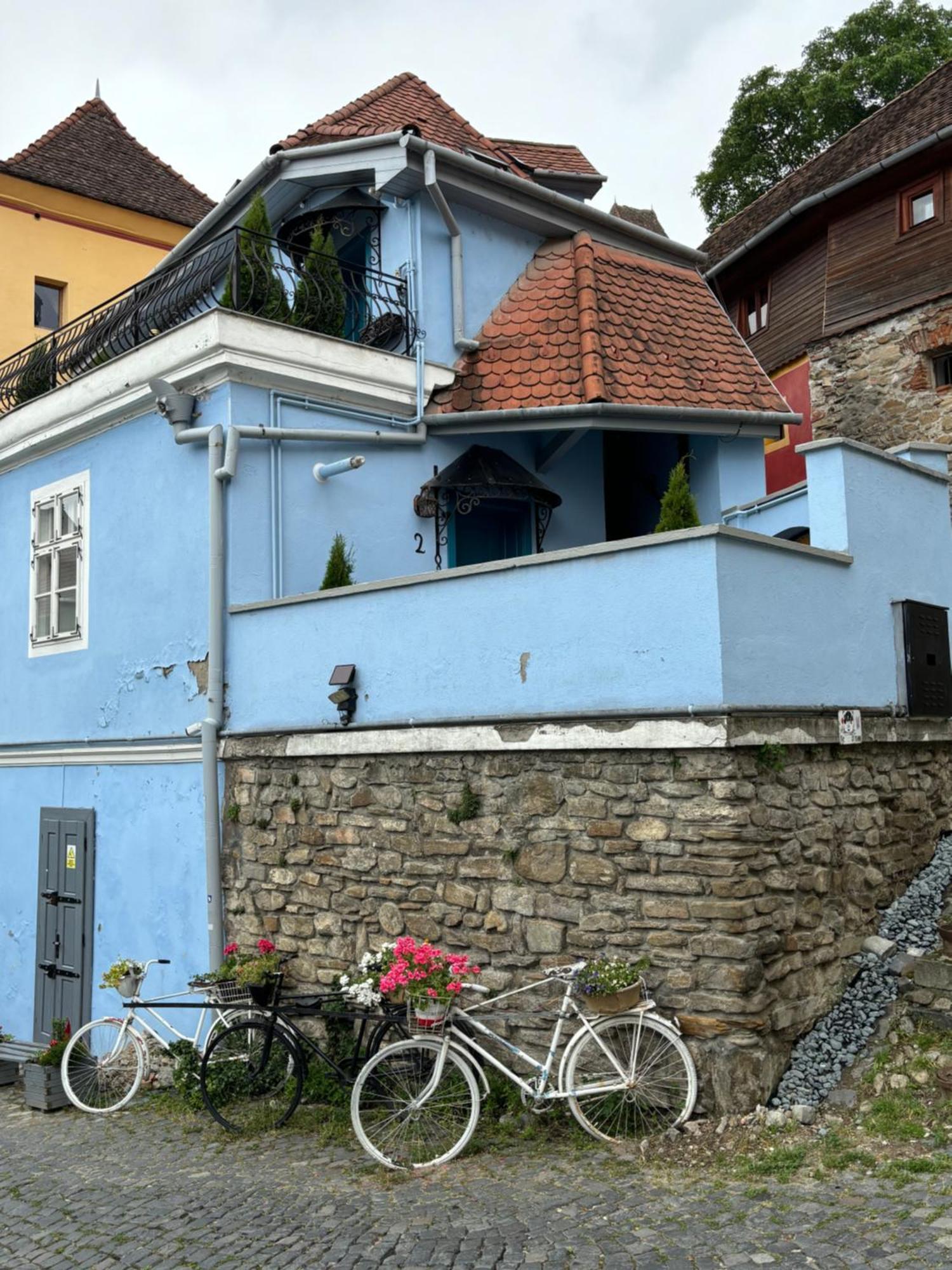 דירות Blue House Citadel Elite סיגישוארה מראה חיצוני תמונה