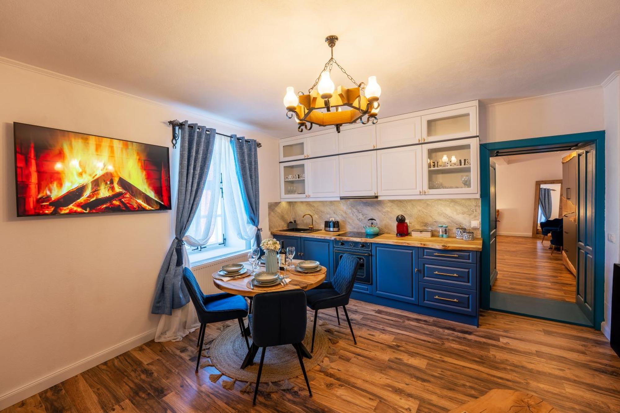 דירות Blue House Citadel Elite סיגישוארה מראה חיצוני תמונה